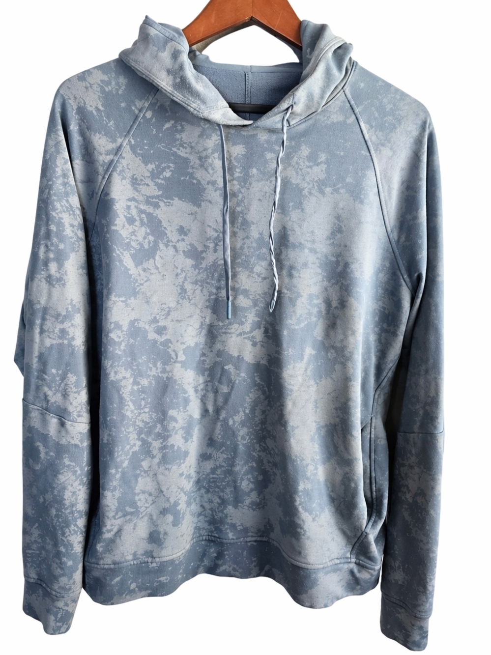 Lululemon City Sweat Pullover Hoodie French Terry Blue Men’s Large Classic Fit